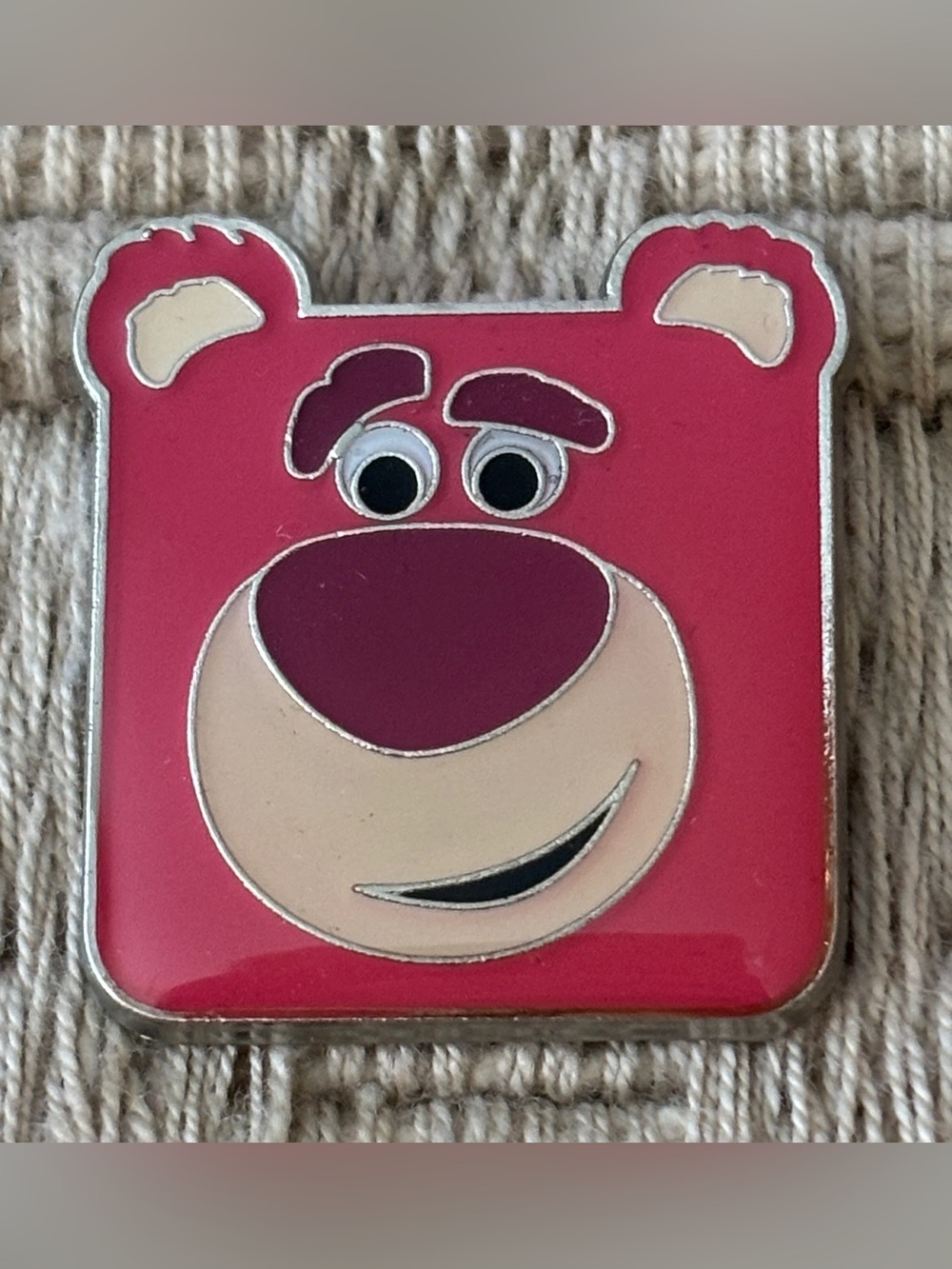 DISNEY Shanghai Disney Toy Story Lotso Square Face Pin